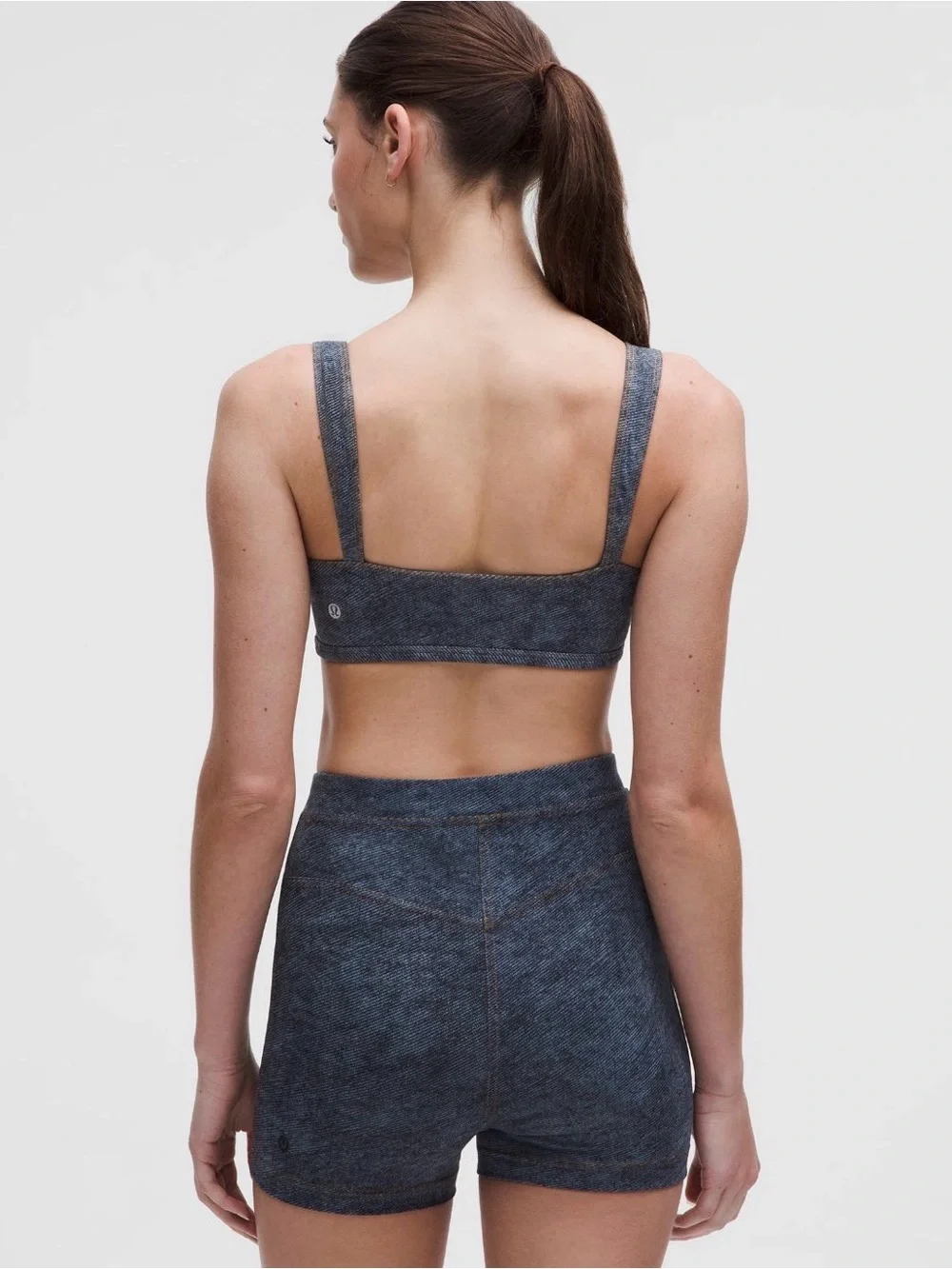 NWT - Lululemon Denim-Effect Women’s Shorts - Super Cute!